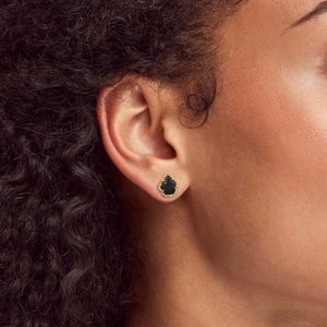 Kendra Scott Obsidian Stud Earrings